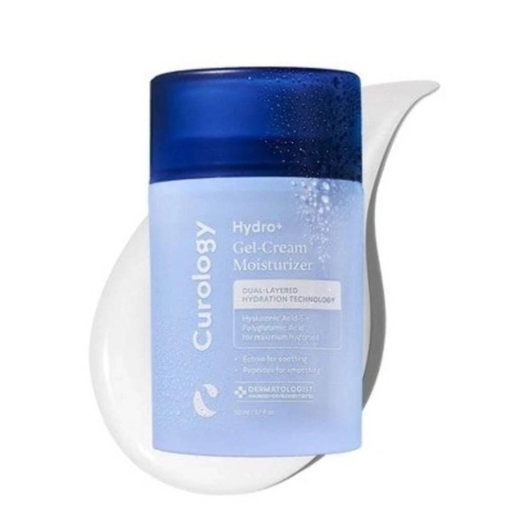 Curology Hydro+ Gel Cream Moisturizer 50ml/1.7oz Lightweight Fragrance Free BNWT